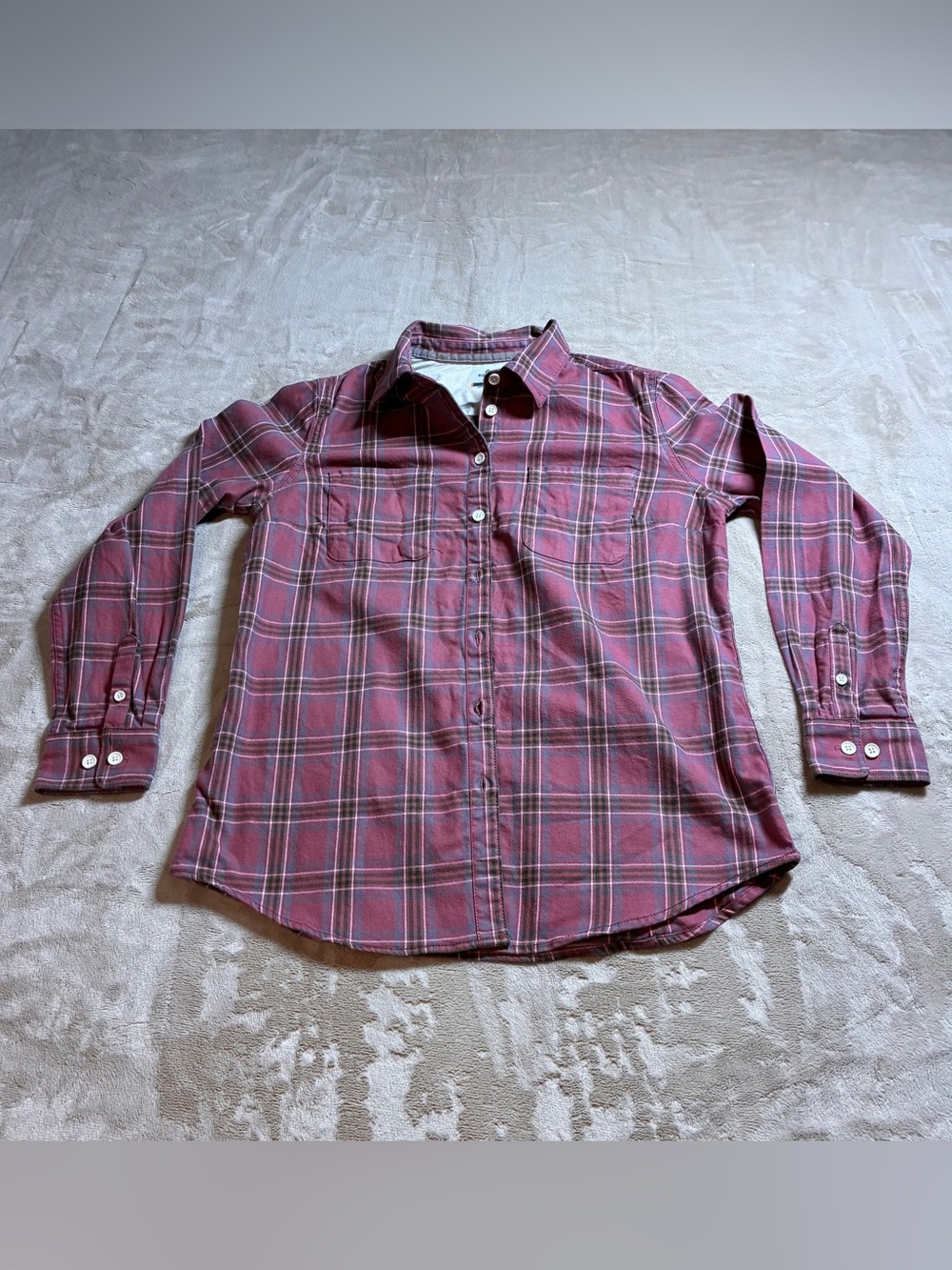 Ridgecut Toughwear Plaid Flannel Utility Shirt Outdoor Women’s Medium Gorpcore